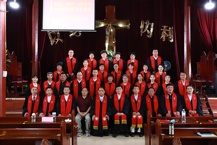 Shanxi and Shandong CC&TSPMs Conduct Ordination Ceremonies